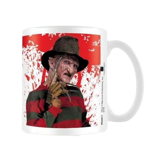 Nightmare On Elm Street Freddy Krueger Mug White/Red One Size
