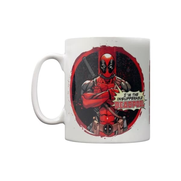 Deadpool Insufferable Mug White/Red/Black One Size