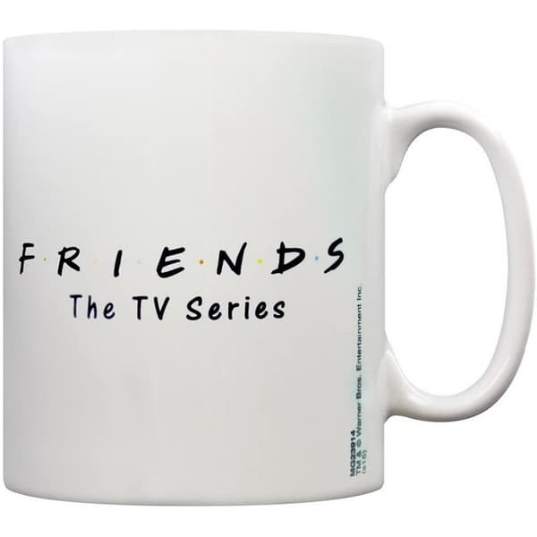 Friends Logo Mug White/Black One Size