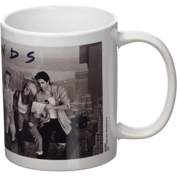 Friends Lunch On A Skyscraper Mug White/Black One Size