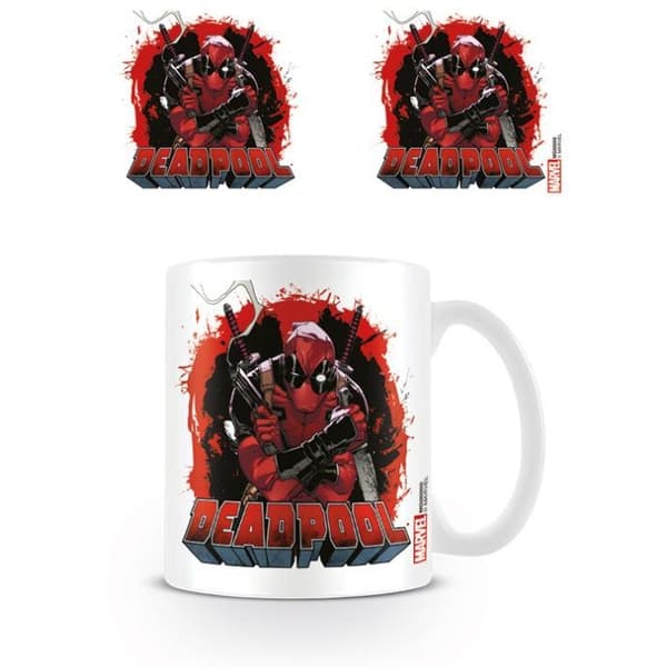 Deadpool Krus med rygende pistol