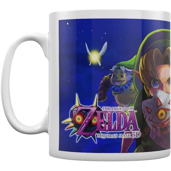 The Legend Of Zelda Majora´s Mask Moon Mug White/Blue/Green One Size