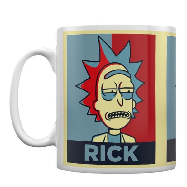 Rick And Morty Kampagne krus White/Red/Blue One Size