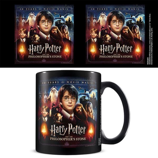 Harry Potter 20 års film magi krus Multicoloured One Size