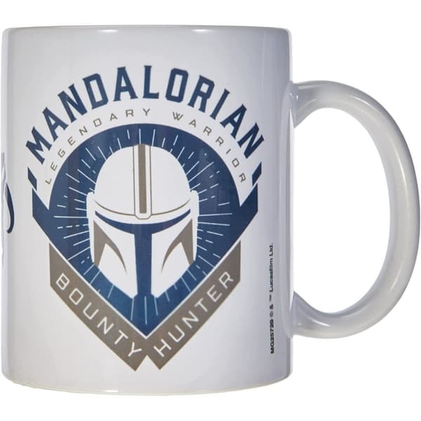 Star Wars: The Mandalorian Bounty Hunter Mug White/Navy One Size