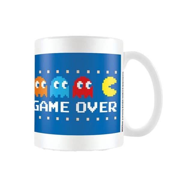 Pac-Man Game Over Mug White/Blue One Size