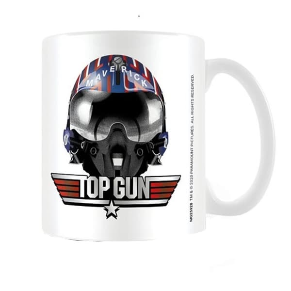 Top Gun Maverick Helmet Mug Blue/Red/White One Size