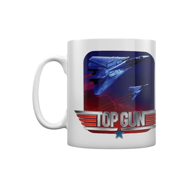 Top Gun Fighter Jets Mug Blue/Red/White One Size