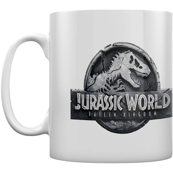 Jurassic World Logo Mug White/Grey One Size