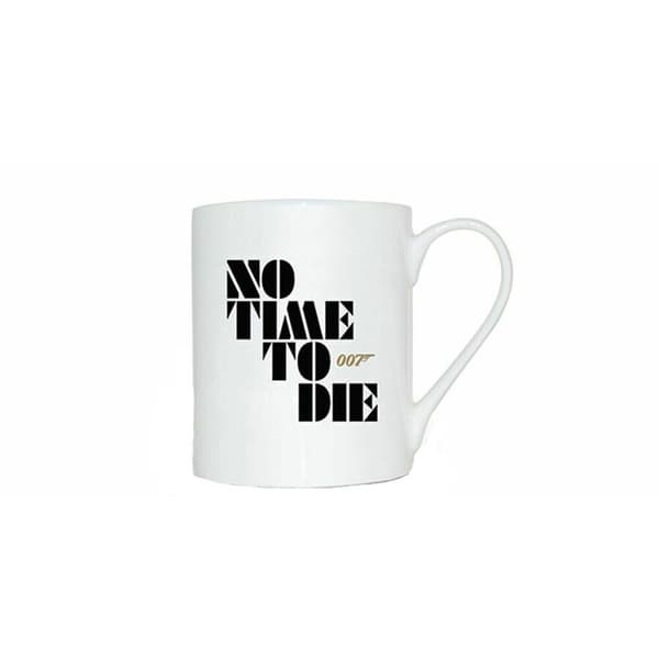 James Bond No Time To Die Bone China krus White One Size