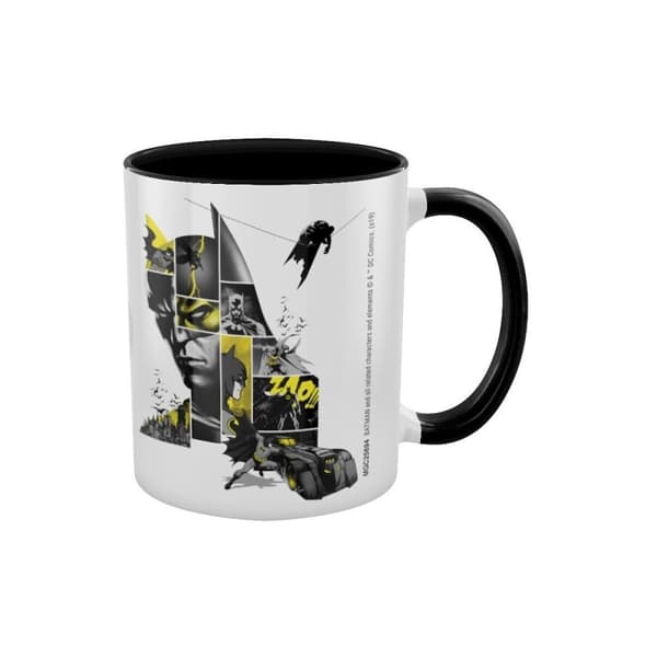 Batman 80th Anniversary Mug Black/White One Size