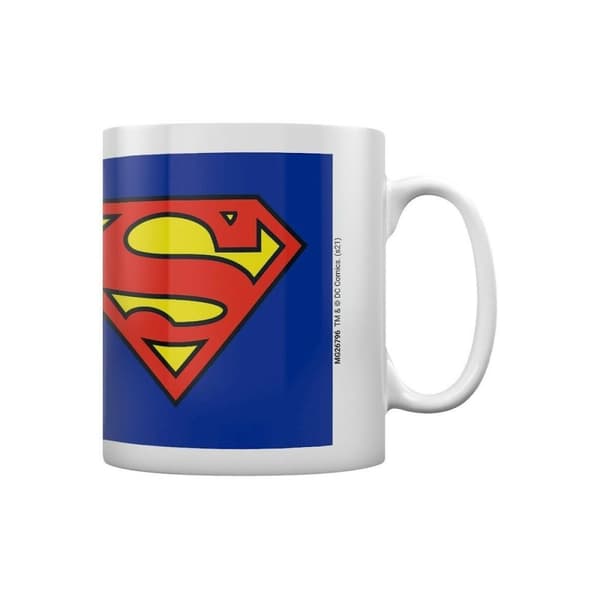 Superman Shield Mug Blue/Red/Yellow One Size