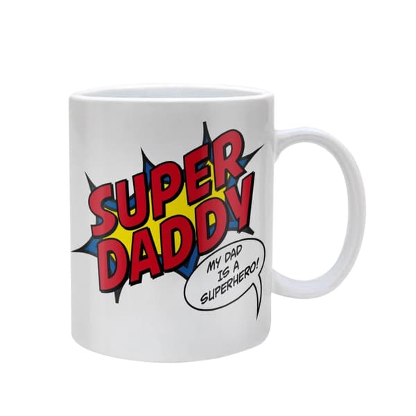 Pyramid International Super Daddy krus White/Red/Yellow One Size