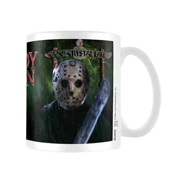 Freddy Vs Jason Stomping Ground Mug White/Black/Green One Size