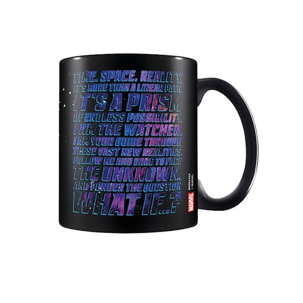 What If...? Ponder The Question Mug Black/Purple One Size