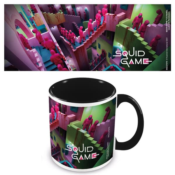 Squid Game (Stairs) Black