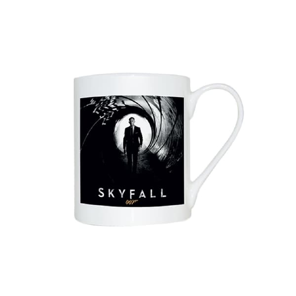 James Bond Skyfall krus White/Black One Size
