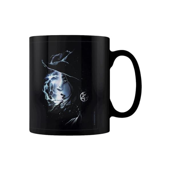 Grindstore Mystic Witch Mug Black/Light Blue One Size