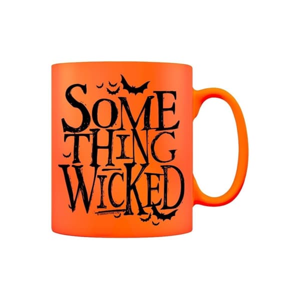 Grindstore Something Wicked Halloween Mug Neon Orange/Black One Size