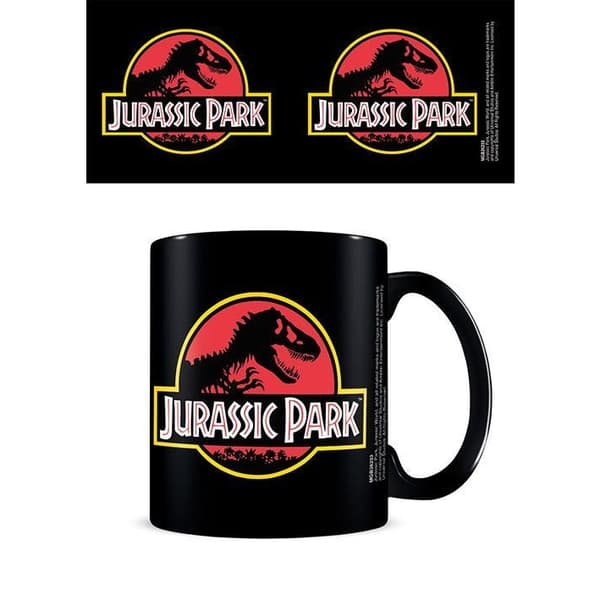 Jurassic Park Logo krus Black/Red One Size