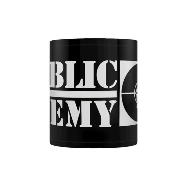 Public Enemy Mugg med korshårslogotyp