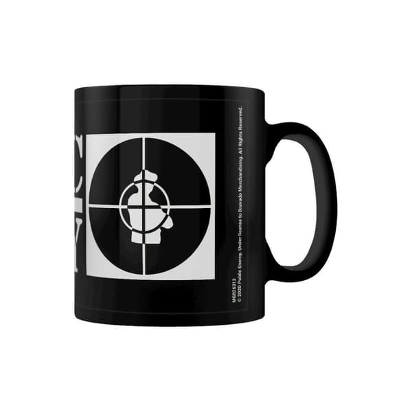 Public Enemy Krus med korshårslogo Black/White One Size