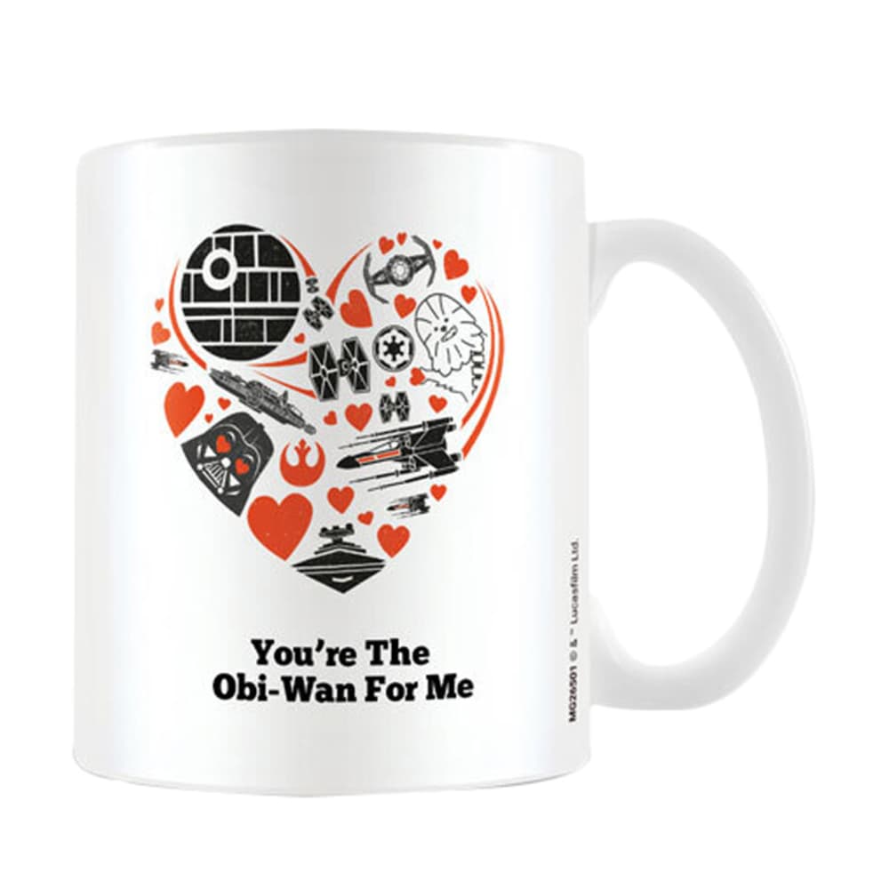 Star Wars Obi-Wan för mig hjärta Valentin Mug