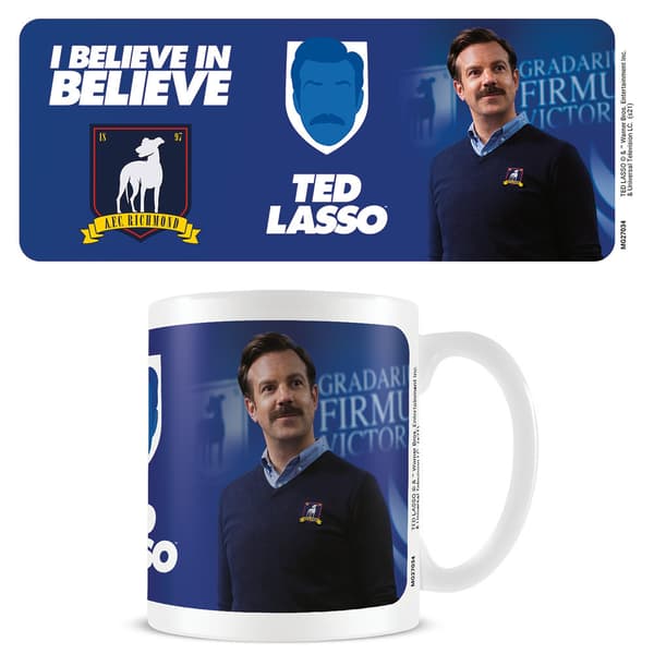 Ted Lasso Jeg tror på Believe krus