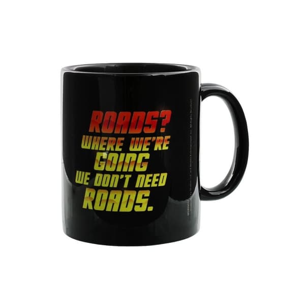 Back To The Future We Don´t Need Roads Mug