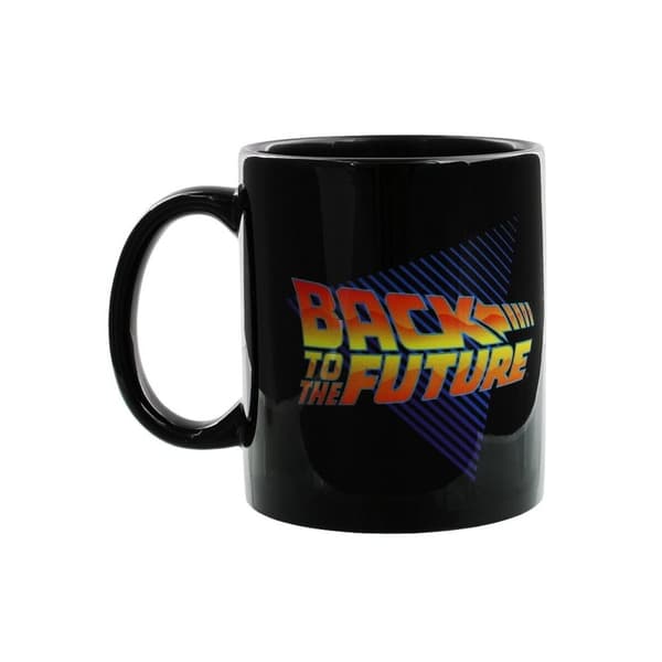Back To The Future Vi har ikke brug for veje Mug Black/Yellow/Orange One Size