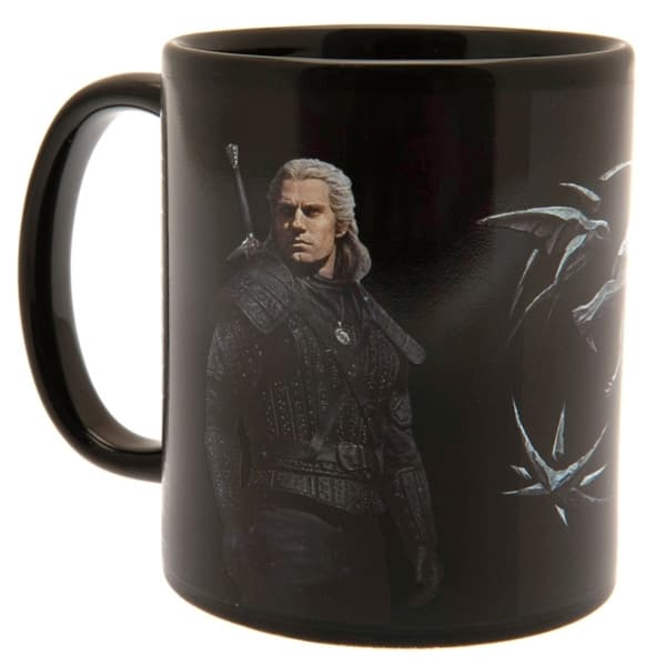 The Witcher Vores veje krydser hinanden Heat Changing Mug Black/Blue One Size