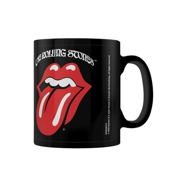 The Rolling Stones Retro Tongue-mugg Black/Red One Size