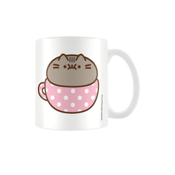 Pusheen Catpusheeno krus White/Pink/Brown One Size