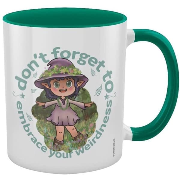 Grindstore Omfamna din inre konstighet Kooky Witch Mug