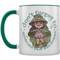 Miniatyrbild 1 av 3: Grindstore Omfamna din inre konstighet Kooky Witch Mug