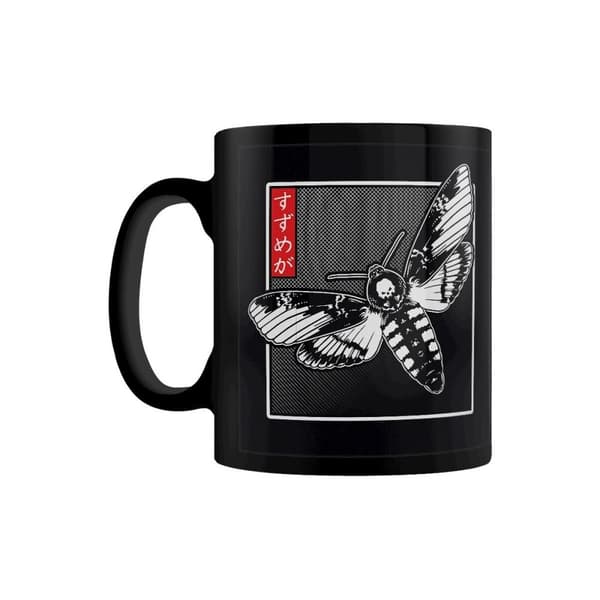 Unorthodox Collective Dødens hoved Hawkmoth Mug Black/White One Size