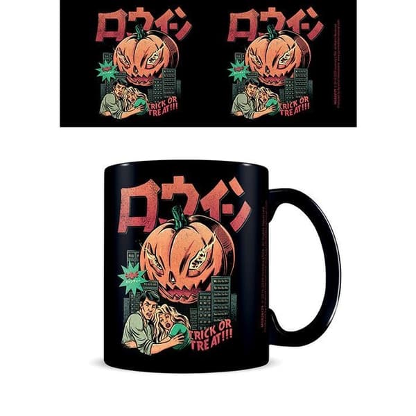 Ilustrata Pumpkiller Kaiju krus Black/Orange One Size