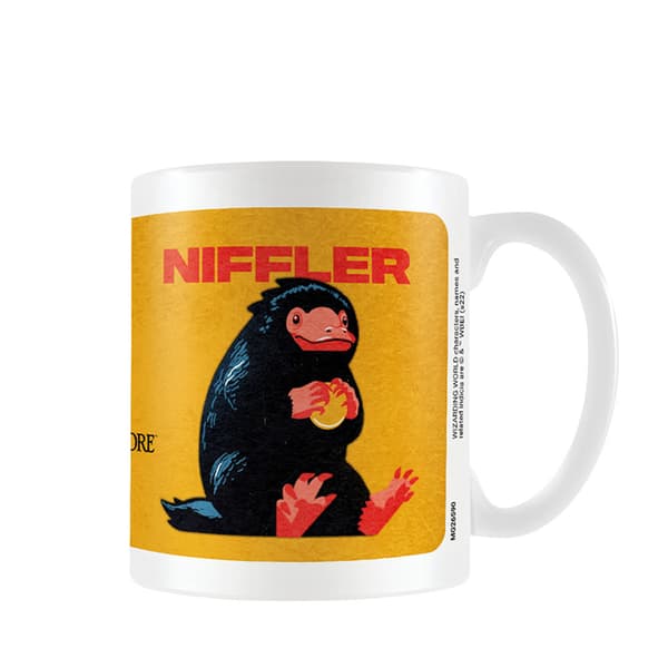 Fantastic Beasts: The Secrets of Dumbledore Niffler Mug White/Orange/Black One Size