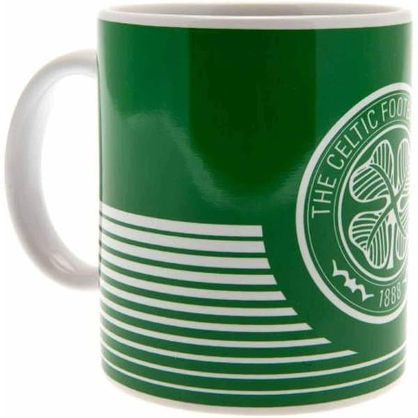 Celtic FC Linea krus Green/White One Size