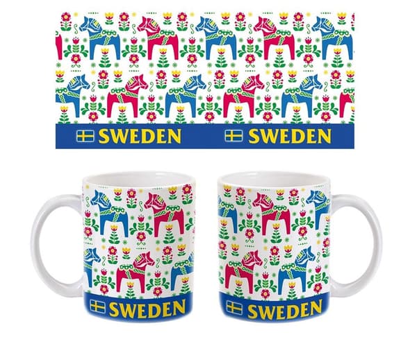 Mugg Dalahäst Sweden