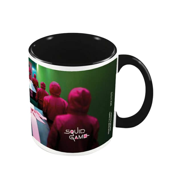 Squid Game Krus til kistearbejdere Pink/White/Black One Size