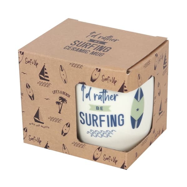Something Different I´d Rather Be Surfing Keramisk mugg