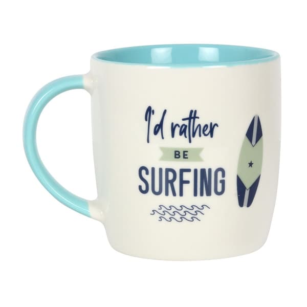 Something Different I´d Rather Be Surfing Keramisk mugg