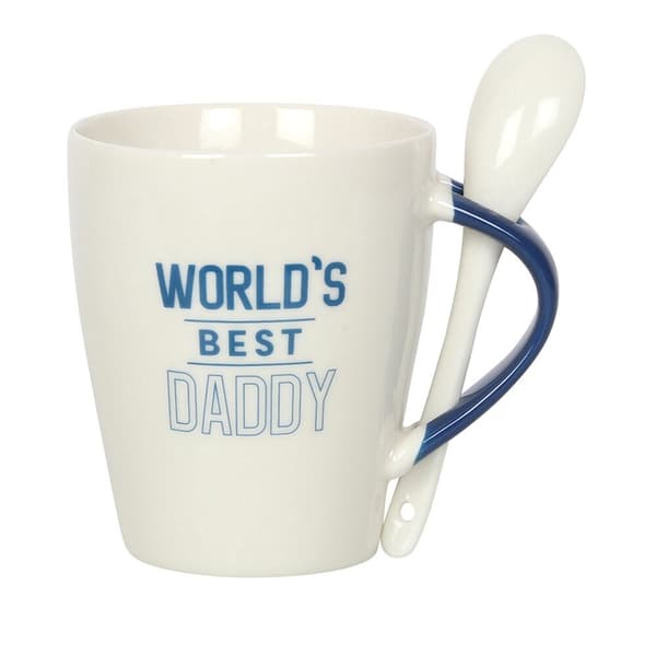 Something Different World´s Best Daddy Ceramic Mug & Spoon Set