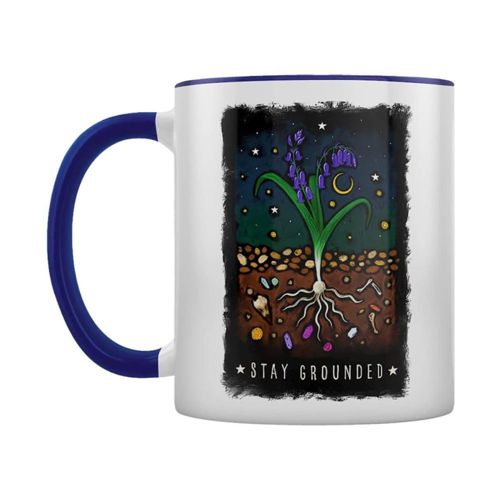 Grindstore Mystical Roots Stay Grounded Inner Two Tone Mug