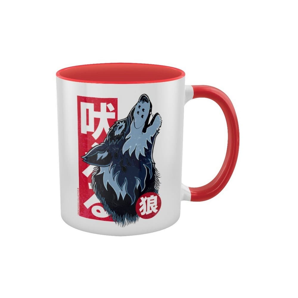 Unorthodox Collective Wolf Tattoo Inner Two Tone Mug