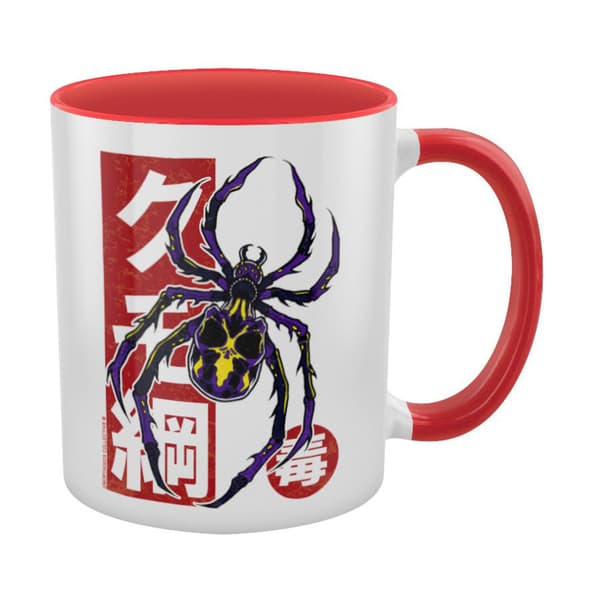 Unorthodox Collective Spider Tattoo Inner Two Tone krus White/Red One Size