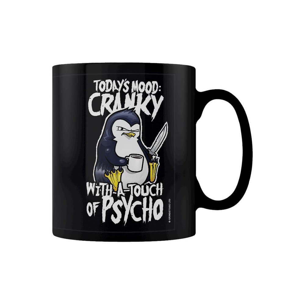 Psycho Penguin Dagens humör: Skruttig mugg