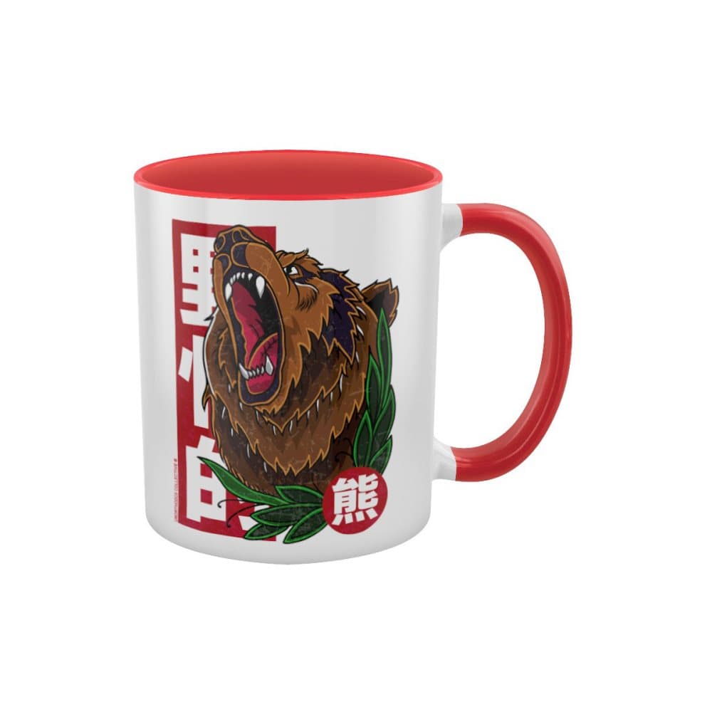 Unorthodox Collective Bear Tattoo Inner Two Tone Mug