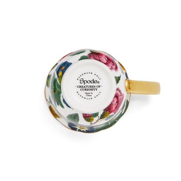 Creatures of Curiosity White Teacup 34cl - Spode